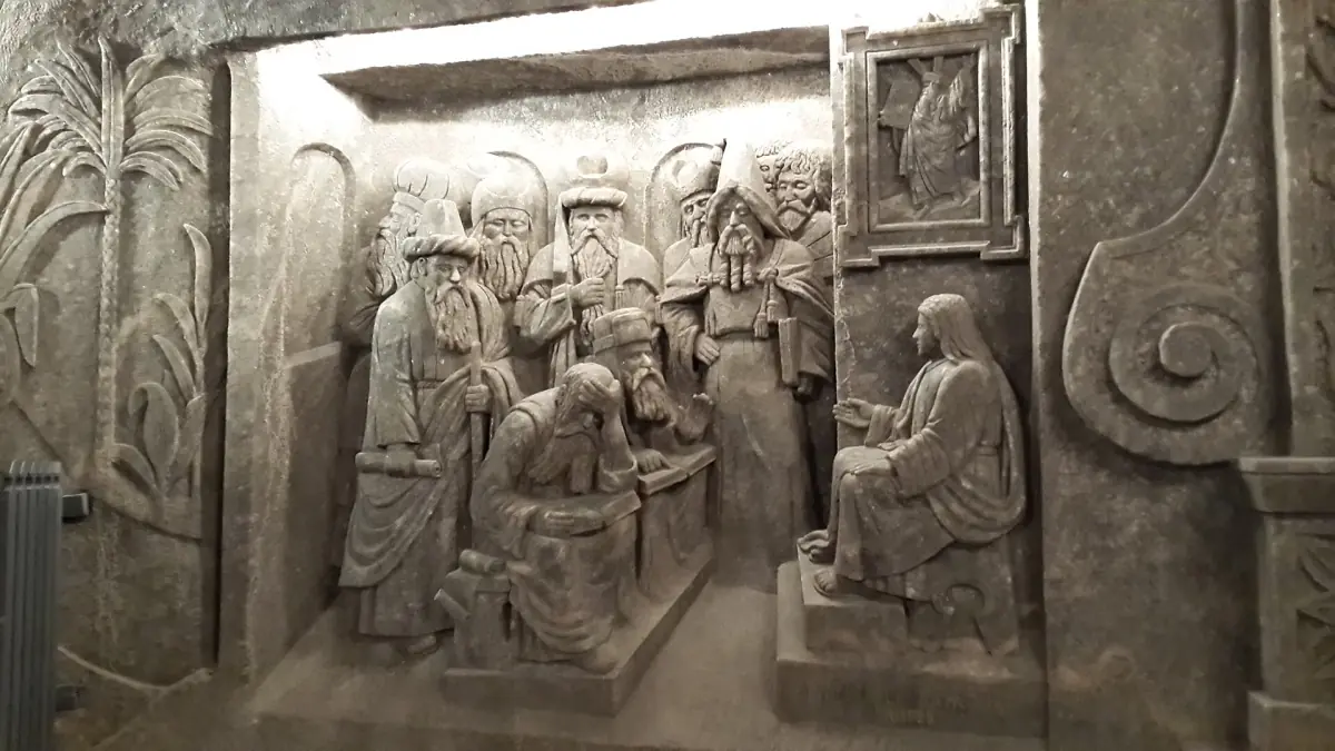 Salt relief of Christ among the Doctors