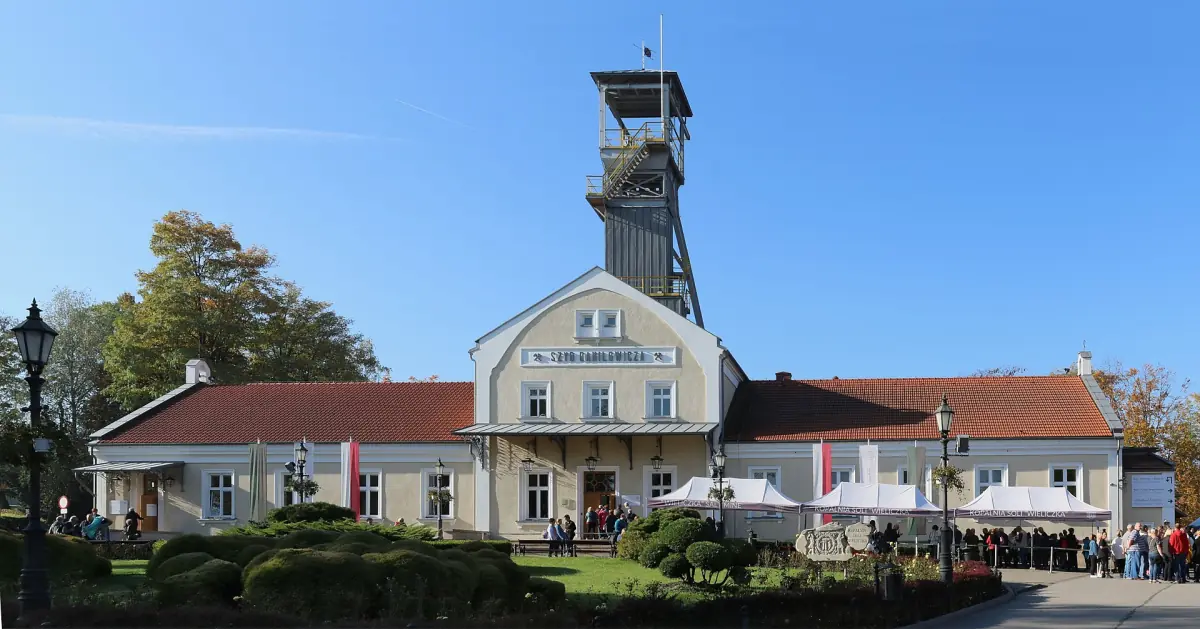 The Daniłowicz Shaft building in Wieliczka