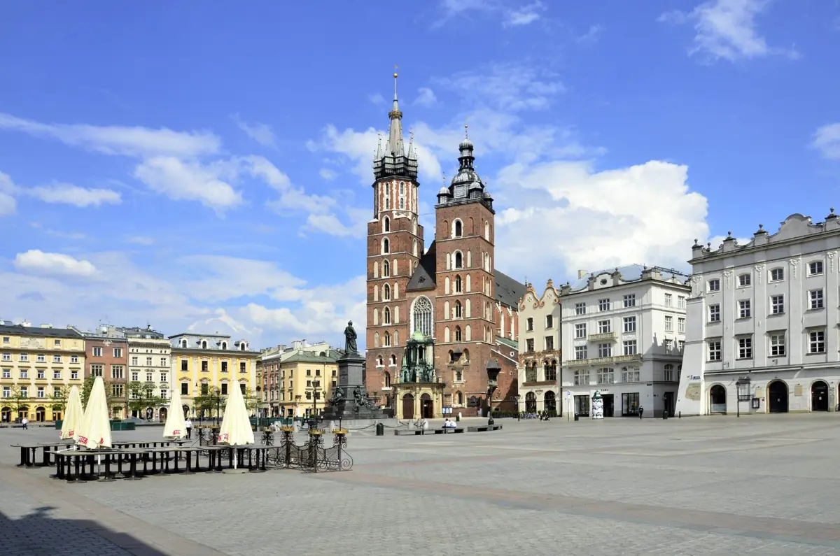 St Mary's Basilica on the Main Square