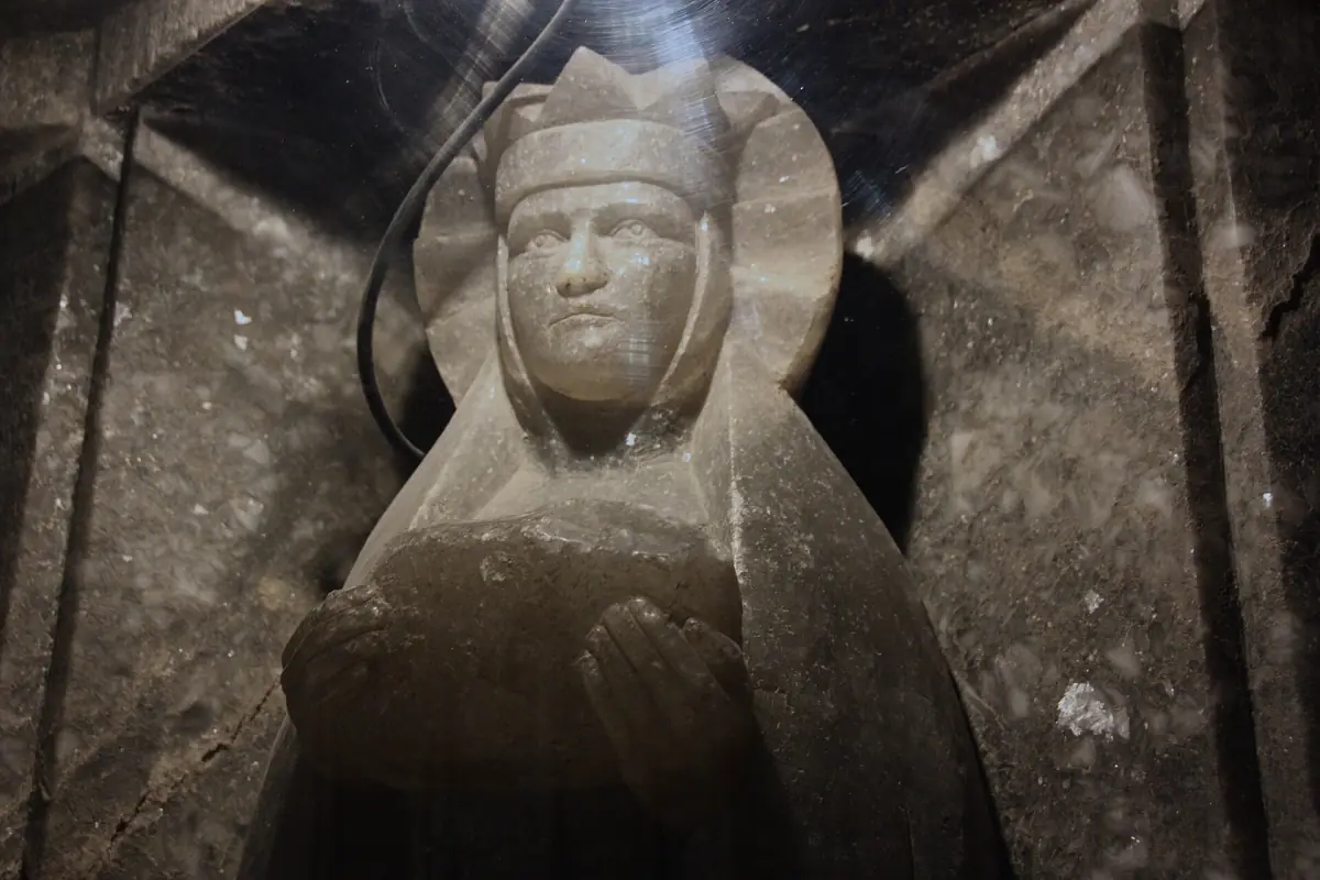 Salt statue of Saint Kinga