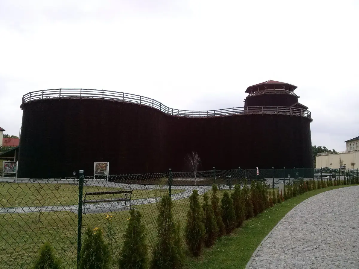 The brine graduation tower in Wieliczka